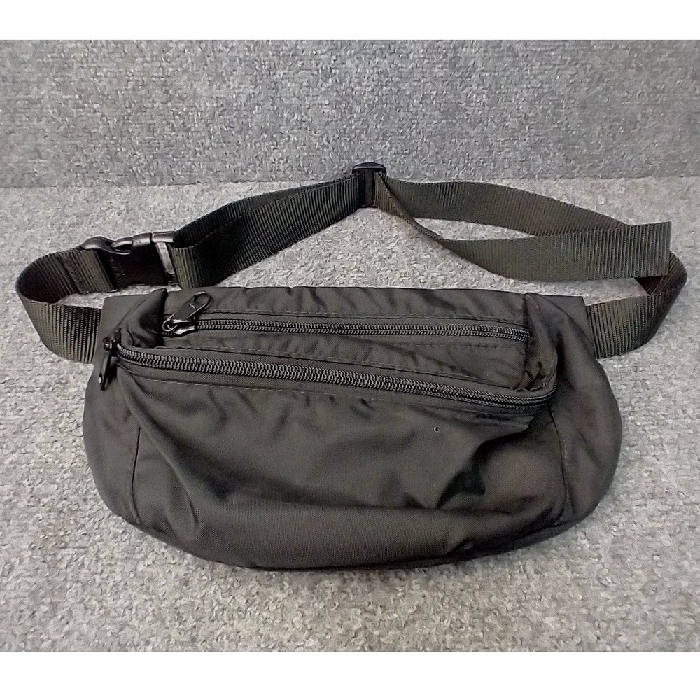 Uncle Mike's Sidekick Fanny Pack Holster Waist Mens L Black Nylon Tactical Pouch